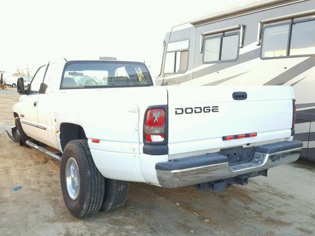 1B7MC33751J540314 - 2001 DODGE RAM 3500 WHITE photo 3