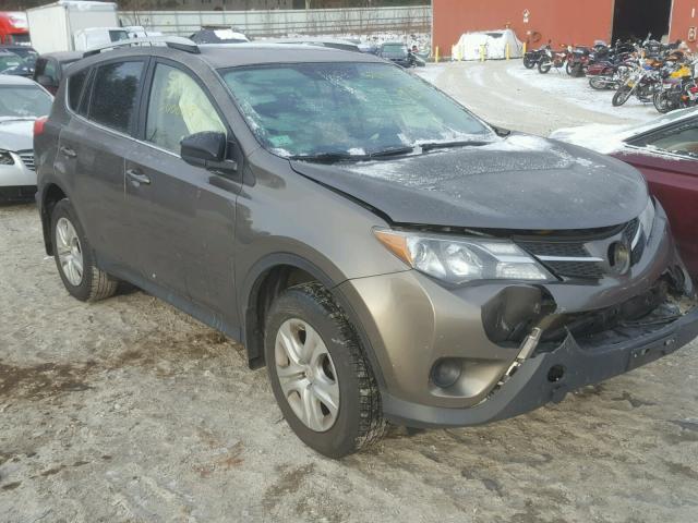 JTMBFREV6D5016650 - 2013 TOYOTA RAV4 LE BROWN photo 1