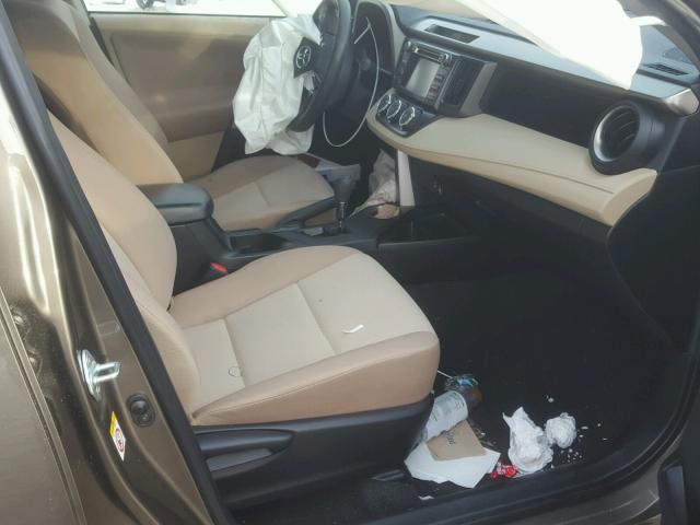 JTMBFREV6D5016650 - 2013 TOYOTA RAV4 LE Qəhvəyi foto 5