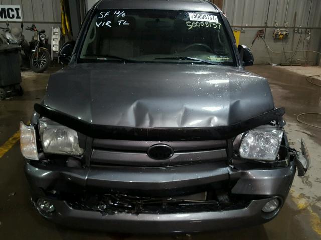 5TBDT48126S545533 - 2006 TOYOTA TUNDRA DOU GRAY photo 7