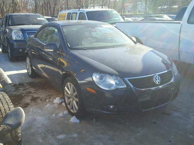 WVWFA71F17V034397 - 2007 VOLKSWAGEN EOS 2.0T L BLUE photo 1