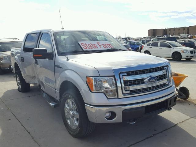 1FTFW1ETXEKF45734 - 2014 FORD F150 SUPER SILVER photo 1