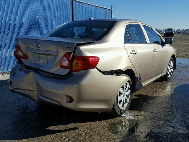 1NXBU40E19Z079955 - 2009 TOYOTA COROLLA BA GOLD photo 4