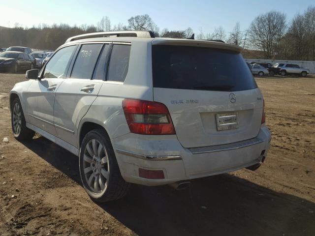 WDCGG8HB5BF628273 - 2011 MERCEDES-BENZ GLK 350 4M WHITE photo 3