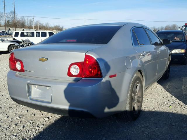 1G1ZC5E17BF103762 - 2011 CHEVROLET MALIBU 1LT SILVER photo 4