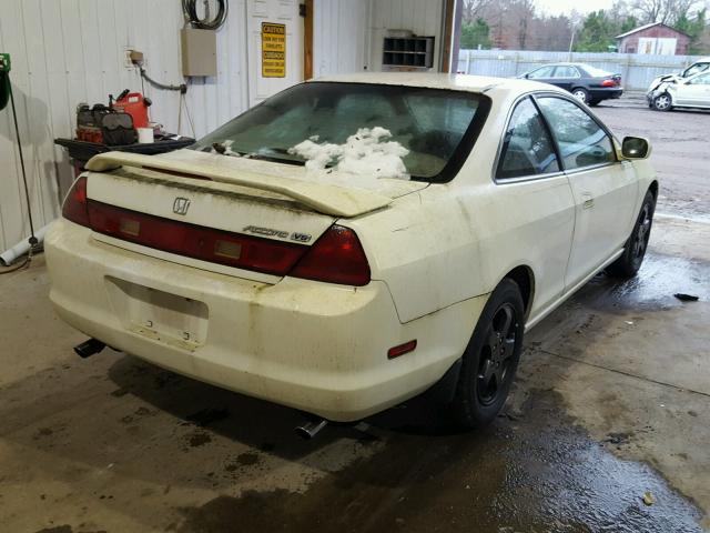 1HGCG2250YA038039 - 2000 HONDA ACCORD EX WHITE photo 4