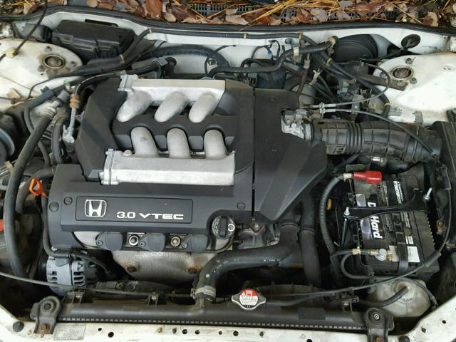 1HGCG2250YA038039 - 2000 HONDA ACCORD EX WHITE photo 7