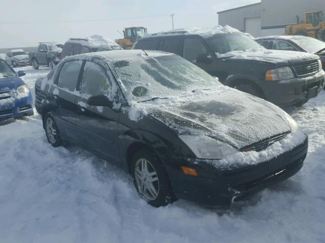 1FAFP34P4YW182637 - 2000 FORD FOCUS SE BLACK photo 1