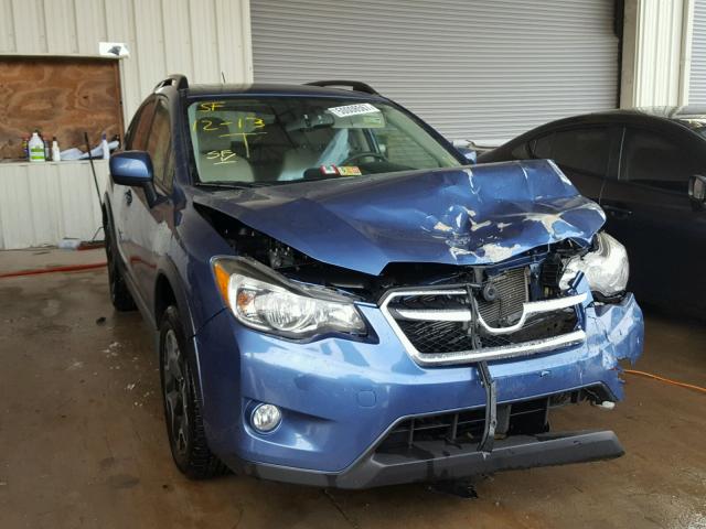 JF2GPAVC8E8288881 - 2014 SUBARU XV CROSSTR BLUE photo 9