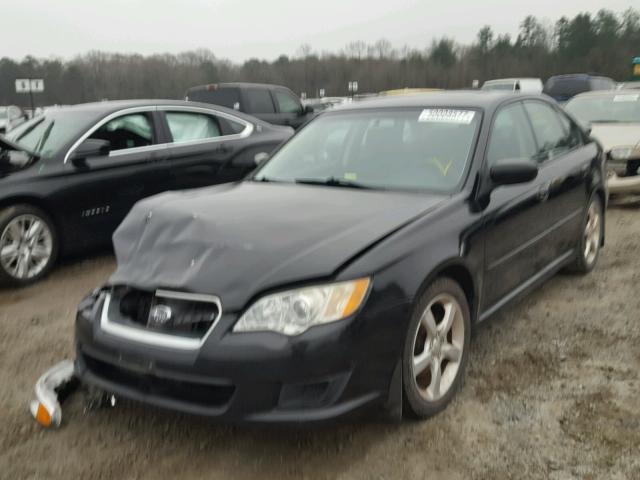 4S3BL616887212878 - 2008 SUBARU LEGACY 2.5 BLACK photo 2