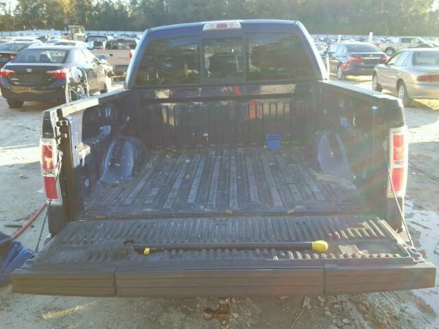 1FTFW1CT8BFB73186 - 2011 FORD F150 SUPER BLUE photo 9