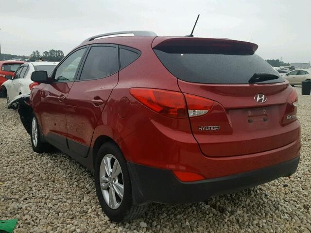 KM8JU3AC1DU735762 - 2013 HYUNDAI TUCSON GLS RED photo 3