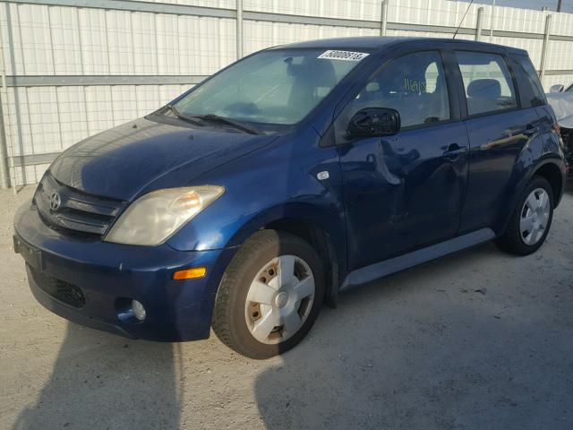 JTKKT624X50104322 - 2005 TOYOTA SCION XA ლურჯი ფოტო 2