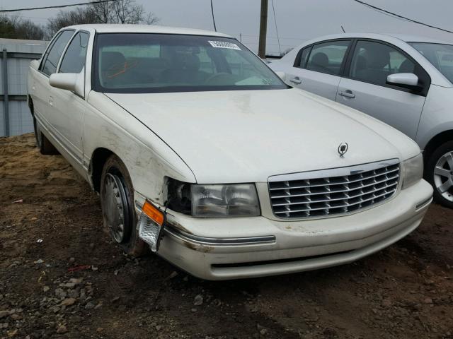 1G6KD54Y9XU807536 - 1999 CADILLAC DEVILLE WHITE photo 1