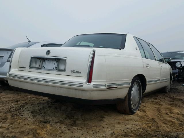 1G6KD54Y9XU807536 - 1999 CADILLAC DEVILLE WHITE photo 4