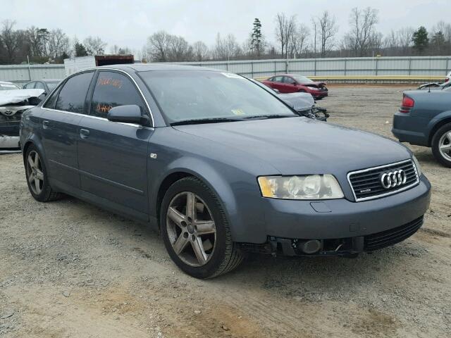 WAULT68E52A311893 - 2002 AUDI A4 3.0 QUA GRAY photo 1