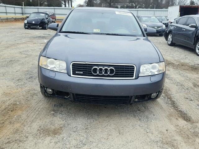 WAULT68E52A311893 - 2002 AUDI A4 3.0 QUA GRAY photo 9