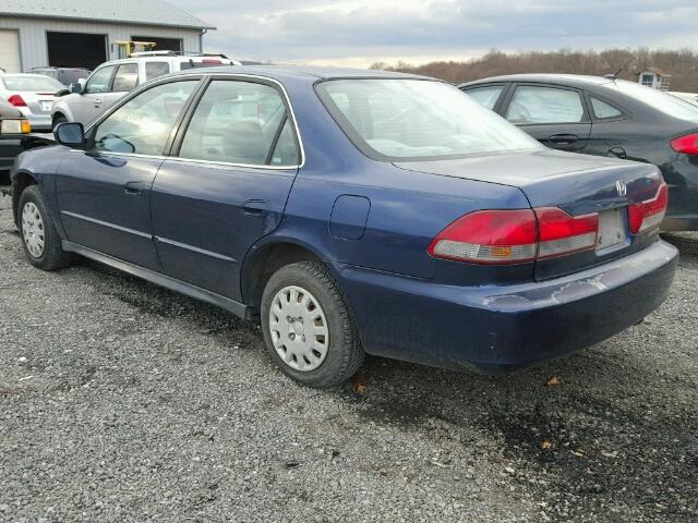 1HGCF86672A077369 - 2002 HONDA ACCORD VAL BLUE photo 3