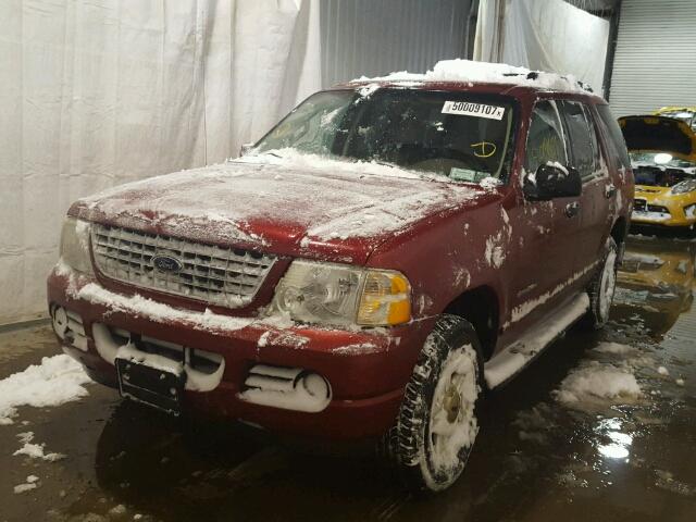 1FMZU73K45UC01672 - 2005 FORD EXPLORER X RED photo 2