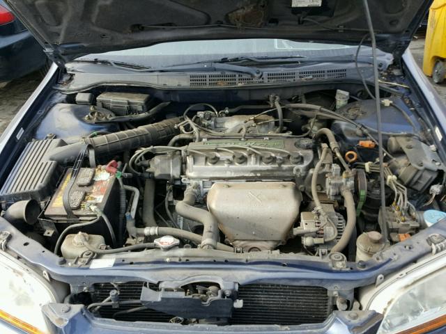 JHMCG6572YC029686 - 2000 HONDA ACCORD EX GRAY photo 7