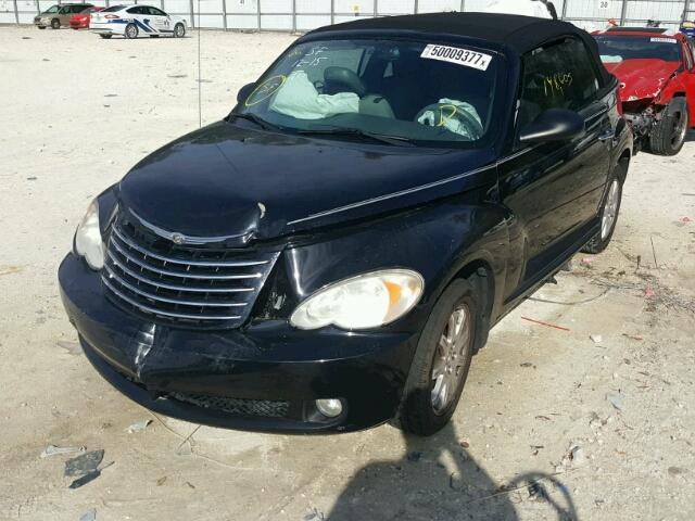 3C3JY45X97T580456 - 2007 CHRYSLER PT CRUISER BLACK photo 2