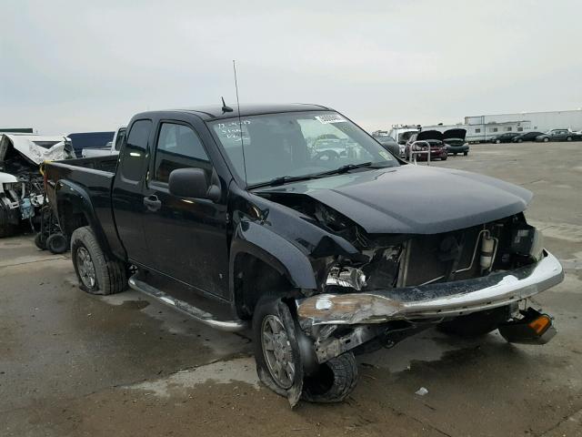 1GTDS19E888165999 - 2008 GMC CANYON BLACK photo 1