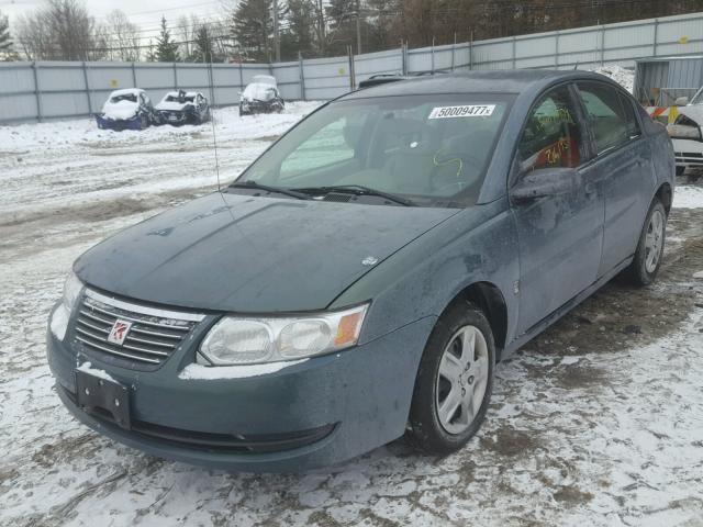 1G8AZ58F87Z201581 - 2007 SATURN ION LEVEL GREEN photo 2