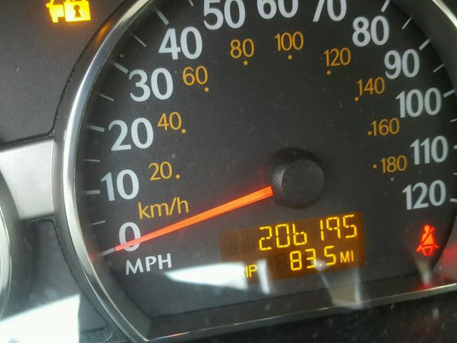 1G8AZ58F87Z201581 - 2007 SATURN ION LEVEL GREEN photo 8