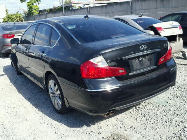 JNKAY01E48M602362 - 2008 INFINITI M35 BASE BLACK photo 3