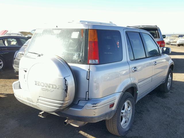 JHLRD18781C035455 - 2001 HONDA CR-V SE SILVER photo 4