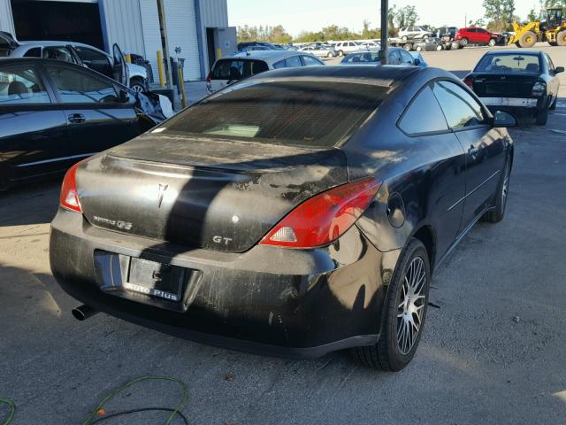 1G2ZH158664160913 - 2006 PONTIAC G6 GT BLACK photo 4