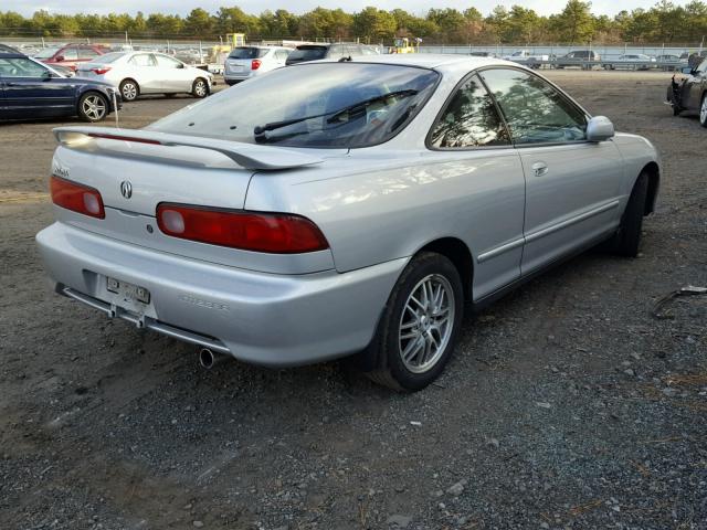 JH4DC4454YS008851 - 2000 ACURA INTEGRA LS GRAY photo 4