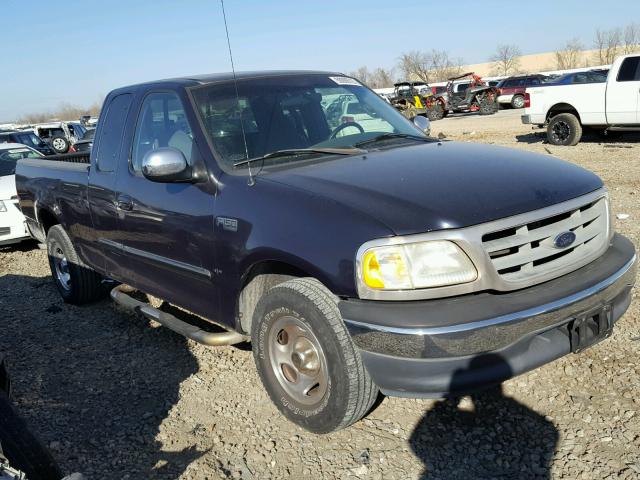 1FTZX1721YKA17776 - 2000 FORD F150 BLUE photo 1