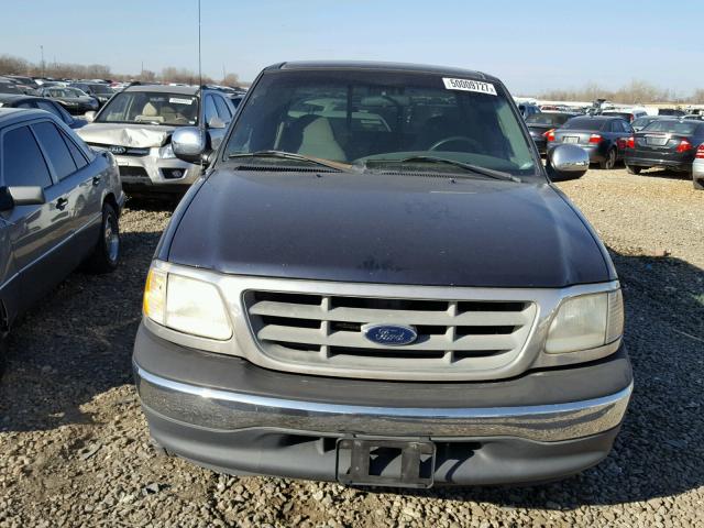 1FTZX1721YKA17776 - 2000 FORD F150 BLUE photo 9