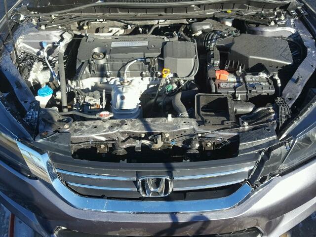 1HGCR2F83EA231313 - 2014 HONDA ACCORD EXL GRAY photo 7