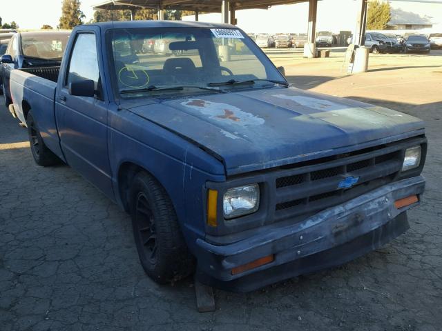 1GCCS14Z8N8123852 - 1992 CHEVROLET S TRUCK S1 BLUE photo 1