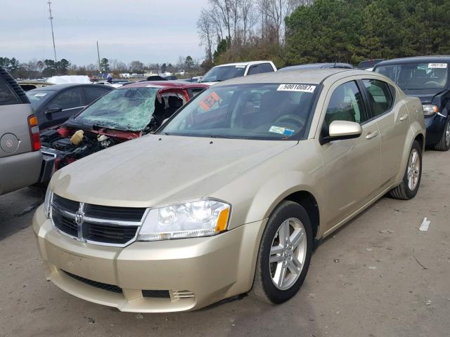 1B3CC1FB3AN196380 - 2010 DODGE AVENGER EX TAN photo 2