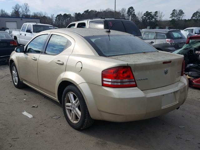 1B3CC1FB3AN196380 - 2010 DODGE AVENGER EX TAN photo 3