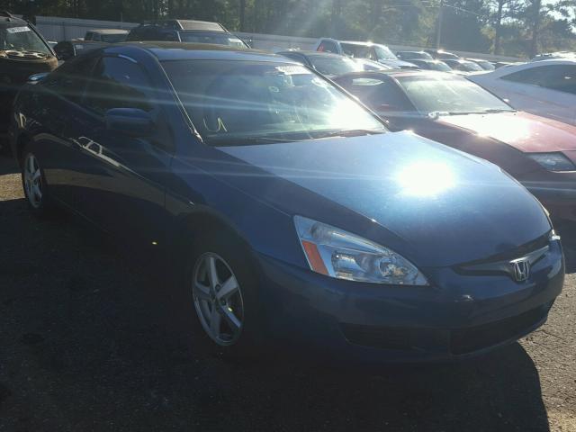 1HGCM72654A004218 - 2004 HONDA ACCORD EX BLUE photo 1