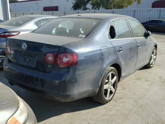3VWRM71K09M030207 - 2009 VOLKSWAGEN JETTA SE Mavi foto 4