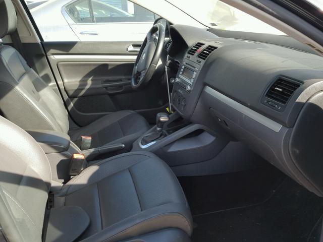 3VWRM71K09M030207 - 2009 VOLKSWAGEN JETTA SE Mavi foto 5