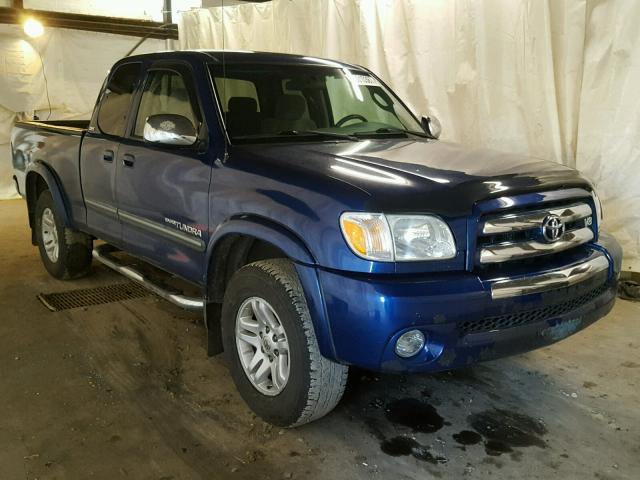 5TBBT44185S462748 - 2005 TOYOTA TUNDRA ACC BLUE photo 1