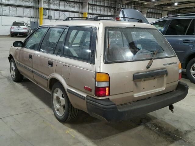 JT2AE92W6K3284983 - 1989 TOYOTA COROLLA DL BROWN photo 3