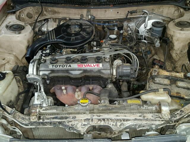 JT2AE92W6K3284983 - 1989 TOYOTA COROLLA DL BROWN photo 7