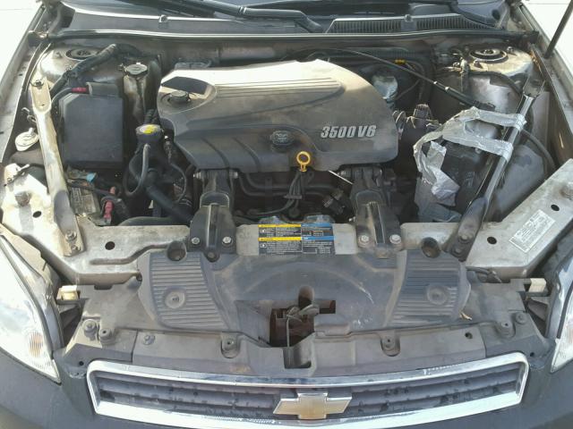 2G1WT55K079255667 - 2007 CHEVROLET IMPALA LT SILVER photo 7