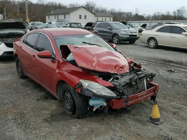 1YVHZ8BH1A5M09116 - 2010 MAZDA 6 I RED photo 1