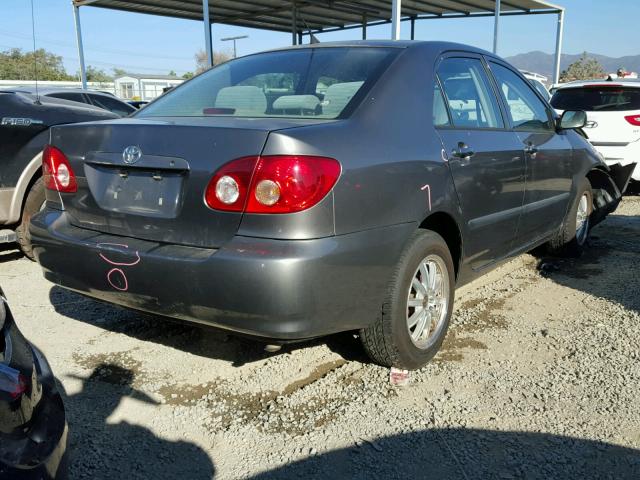 1NXBR32E76Z726850 - 2006 TOYOTA COROLLA CE GRAY photo 4