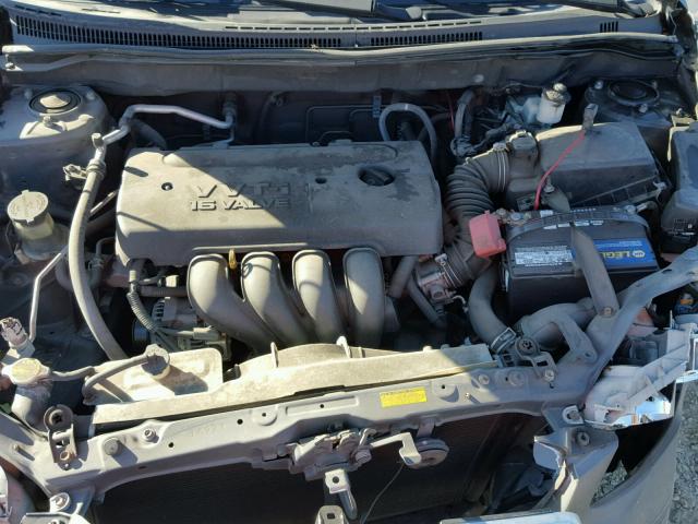 1NXBR32E76Z726850 - 2006 TOYOTA COROLLA CE GRAY photo 7