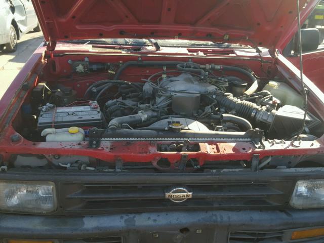 JN8HD17S0SW005952 - 1995 NISSAN PATHFINDER RED photo 7