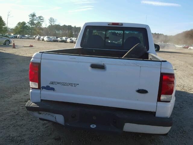 1FTYR10C5YPB08254 - 2000 FORD RANGER WHITE photo 6